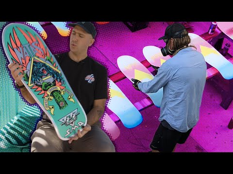 WHAT is IN the Natas Blind Bags?! "Unboxing" with Santa Cruz Skateboards