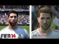 Fifa 14 Vs Pes 2014 Comparativa De Caras