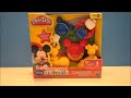 PLAYDOH DISNEY MICKY MOUSE CLUBHOUSE MOUSKETOOLS PLAYSET VIDEO TOY REVIEW