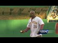 Mike Tyson throws out first pitch at PNC Park