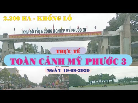 KHU ĐÔ THỊ VÀ CÔNG NGHIỆP MỸ PHƯỚC 3