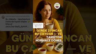 Günde Iki Fincan Bu Çay Ve Tansiyon Dengelenir.
