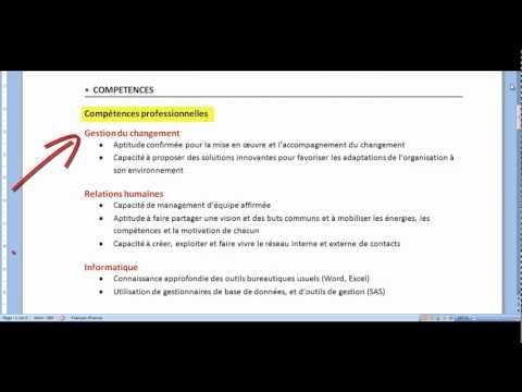 Curriculum vitae : Exemple de CV , Conseils pour CV | ModÃ¨le ...