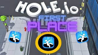 I Beat The Whole World In Hole.io