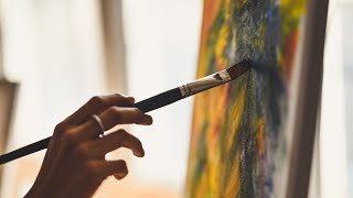 How to paint your sorrows away...