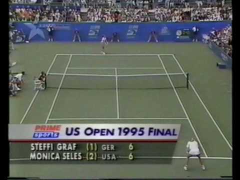 Steffi グラフ vs Monica セレス（セレシュ） US1995-8 of 19