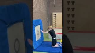 Shoulder Blocking Drill Using A Mini Trampoline