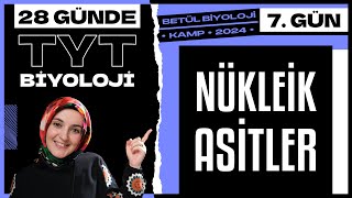 7 Nükleik Asitler, Dna, Rna 9. Sınıf Biyoloji 2024 Tyt Biyoloji Kampı 7. Gün