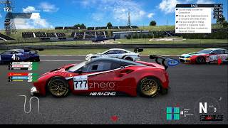 Assetto Corsa Competizione Linux (Steam Play/Proton): Ferrari 488 GT3 en Hungaroring
