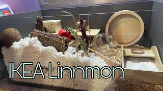 Ikea Linnmon Cage Set Up Evelyns Critters