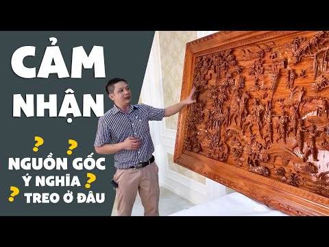 Nguồn gốc - ý nghĩa - Treo ở đâu | chi tiết TRANH VINH QUY BÁI TỔ