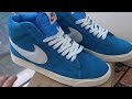 Nike Blazer Mid Cnvs Premium Suede GM RYL grey from repdream