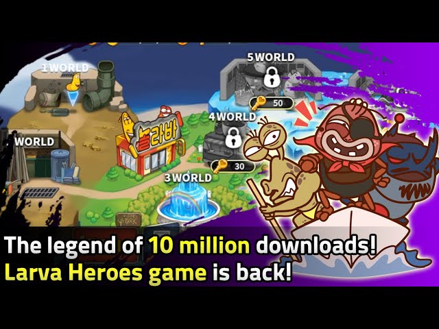 Larva Heroes : Remake