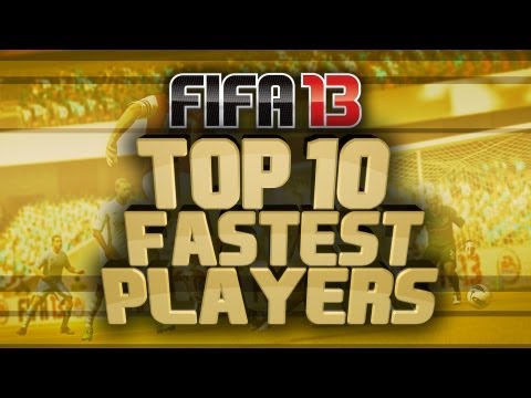 Fifa 13 Ultimate Team - Top 10 Fastest Gold Players!
