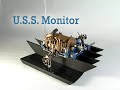 USS Monitor Steam Engine Model