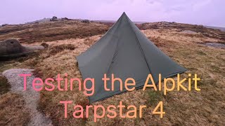 Camping With The Alpkit Tarpstar 4