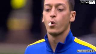 Mesut Özil Arsenal Formasıyla Sakız Şovu 8 Ekim 2013