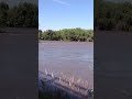 South Platte River Flooding 9/22/13 at North Platte - Highway 83