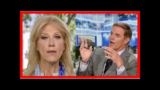 Kellyanne Conway snaps at Fox News anchor for grilling her about Trump cowering from Putin on elect