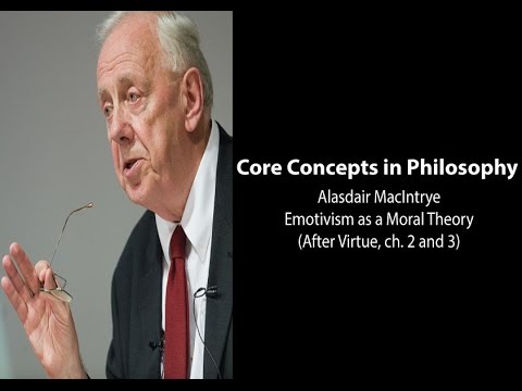A.j. ayer emotivism thesis
