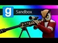 Gmod Sandbox - 1v1 Sniper Battle! (Garry's Mod: Call of Duty MW2 Parody)