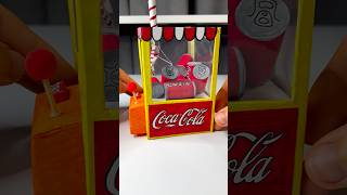Diy Coca-Cola Claw Machine With Paper Paper Craft Ideas