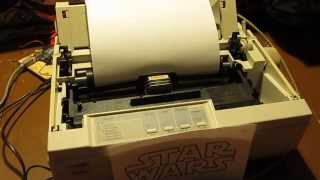 Imperial March on Dot Matrix Printer Imperial March on Dot Matrix Printer