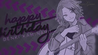 happy birthday denki! // middle finger // denki kaminari amv