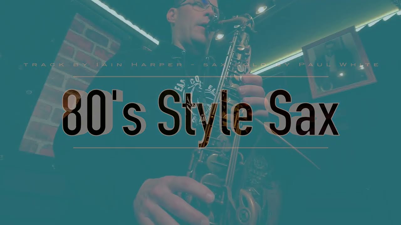 80's Style Pop Sax Solo