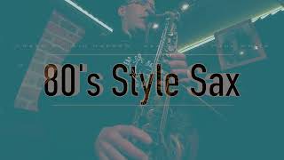 80's Style Pop Sax Solo