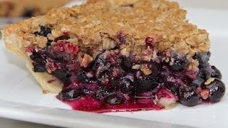Fresh Blueberry Crumb Pie Recipe Fresh Blueberry Crumb Pie Recipe