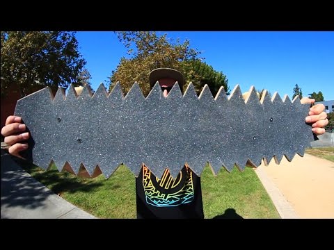 THE CHAINSAW BOARD |  YOU MAKE IT WE SKATE IT EP 40