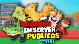 Robando En Servidores Públicos De Steal A Brainrot Parte 5