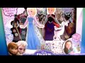Disney Frozen Sparkling Magnetic Paper Dolls Mix-and-Match Princess Anna & Elsa Fashion Dress