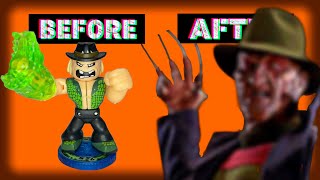 Custom Akedo Warrior A Nightmare On Elm Street Freddy Krueger Edition With Real Metal Blade Glove