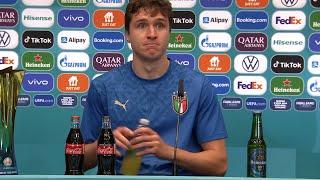 Federico Chiesa prefers orange juice instead of cola and water