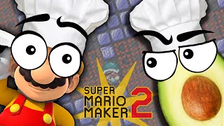 Mario Maker 2, but explained with food