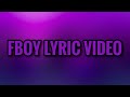 Martine Lunde - Fboy (Lyric Video - made by Novemberr)