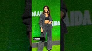 Pooja Hegde Hot In Black Dress At Show Itsshortz0