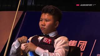 Mark Selby v Zhou Yuelong 周跃龙 Deciding Frame R2 China Championship 2017