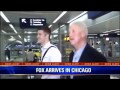 JOHN FOX ARRIVES IN CHICAGO EXCLUSIVE