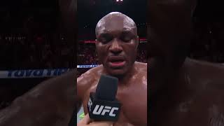 Kamaru Usman Emotional After Beating Joaquin Buckley