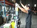 Video Stainless Steel Water Tank Stand Rolling Machine