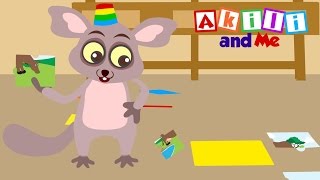 Do a puzzle with Bush Baby! | Akili and Me | Preschool cartoons from Africa!