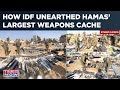 IDF Finds Hamas Largest Weapons Cache in Gaza's Hospital & School| Israel’s Most Significant Find?