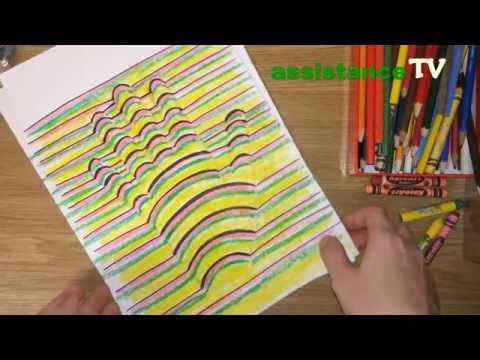 Как рисовать триде рука Как рисовать триде рука