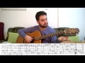 Fingerstyle Tutorial: Axel F (aka Crazy Frog) - Guitar Lesson w/ TAB