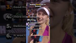 Ranking Worst Live Tv Moments