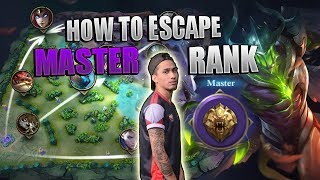 HOW TO ESCAPE MASTER RANK -1000 DIAMONDS GIVEAWAY - MOBILE LEGENDS - COACHING - GAMEPLAY - GUIDE