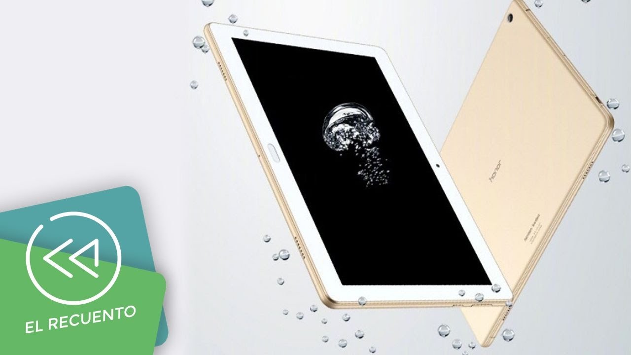 Huawei lanza tableta a prueba de agua